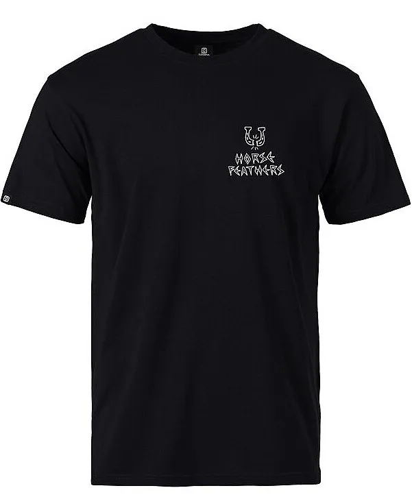 CAMISA HORSEFEATHERS BAD LUCK  BLACK  MEN´S