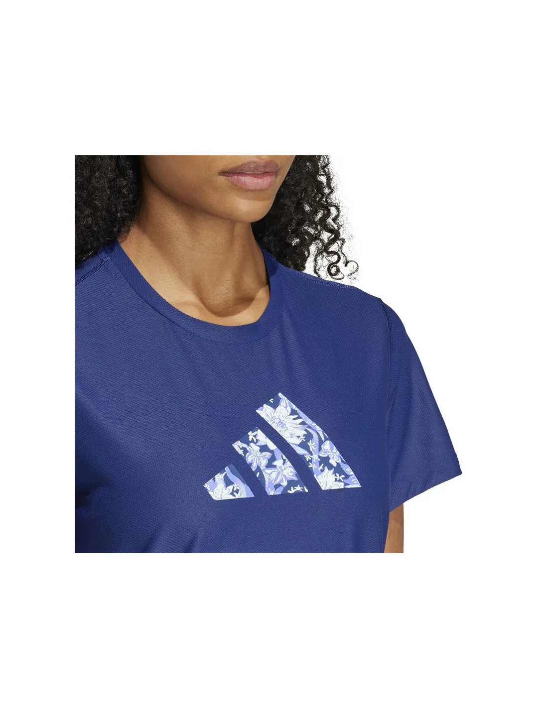 Camiseta de Running adidas Running Supernatural Flora Graphic Mujer Azul
