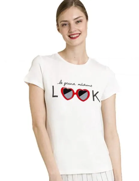 camiseta naf naf look ment70
