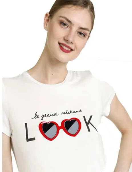 camiseta naf naf look ment70