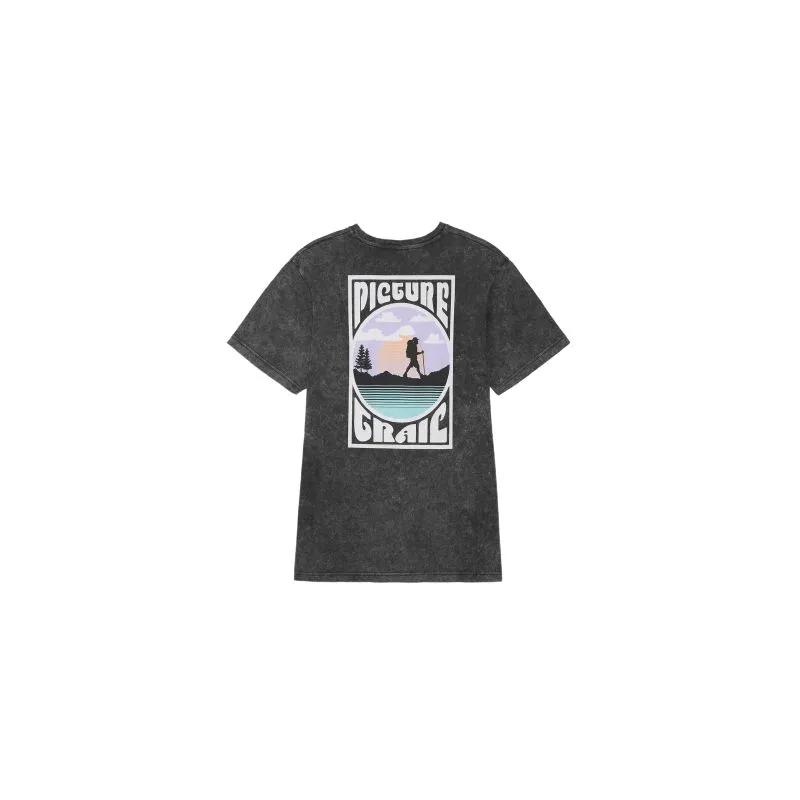Camiseta Picture Kalajoki Tee (Black Washed) Hombre