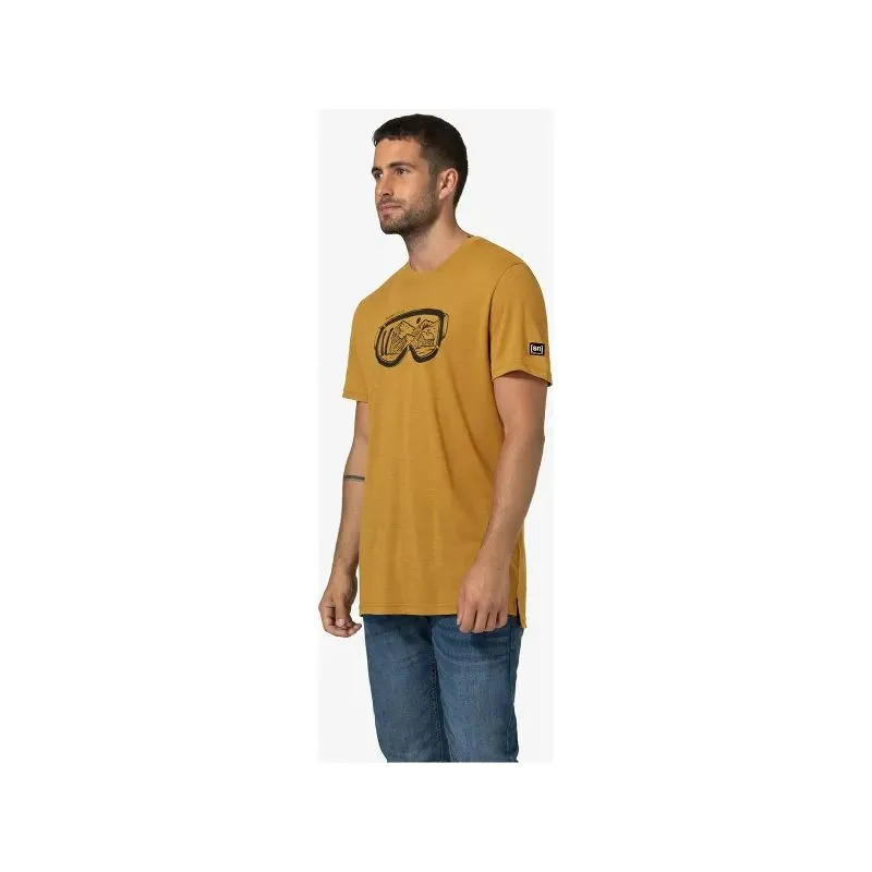 Camiseta SUPER.NATURAL M Goggle Tee (Cumin/Jet Black/Mysterioso)