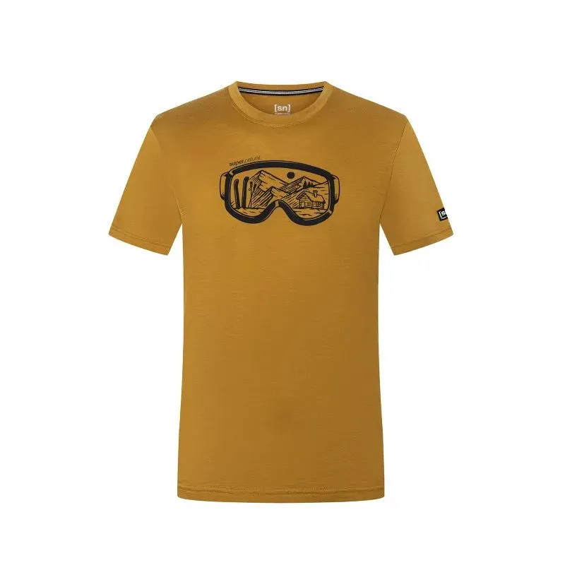 Camiseta SUPER.NATURAL M Goggle Tee (Cumin/Jet Black/Mysterioso)