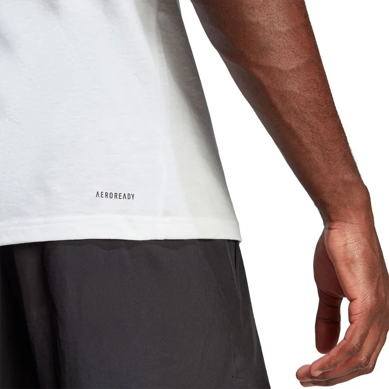 CAMISETA TEE HOMBRE ADIDAS PERFORMANCE TRES FR LOGO T