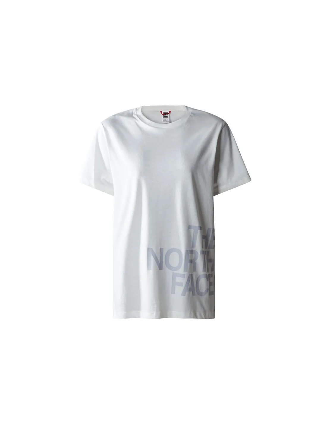 Camiseta The North Face Blown Up Logo Gardenia White Mujer