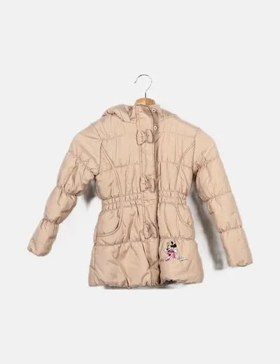 C&A Abrigo beige Minnie Mouse