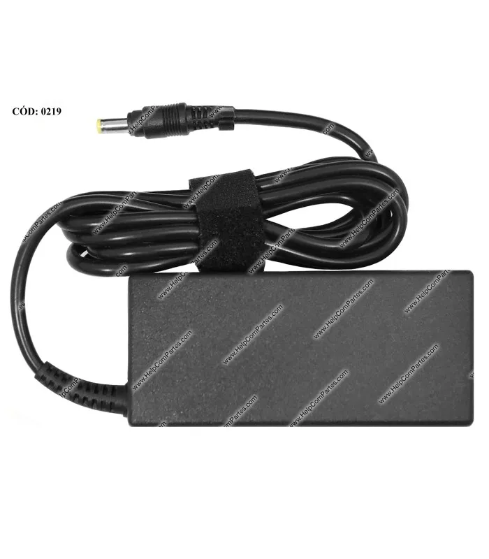 CARGADOR HP 18.5V 3.5A 65W  PIN 4.8*1.7 100240V~ 5060HZ / US 3PRONG AMARILLO SIN CABLE DE PODER