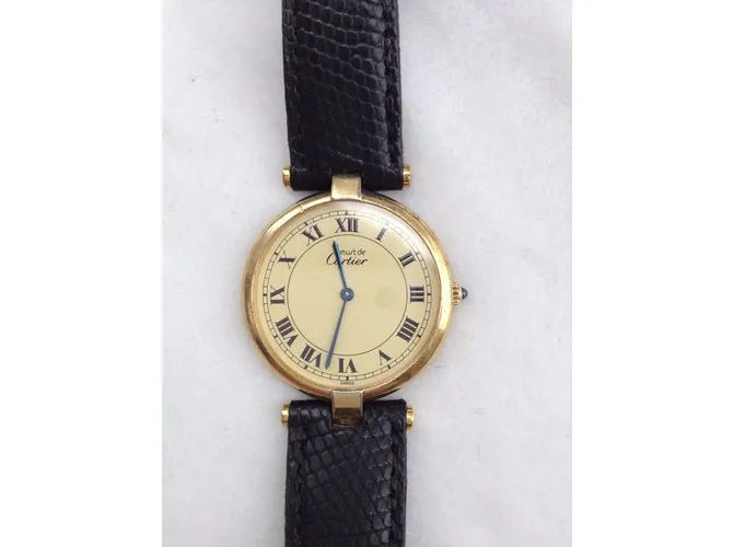 Cartier Relojes finos Dorado 