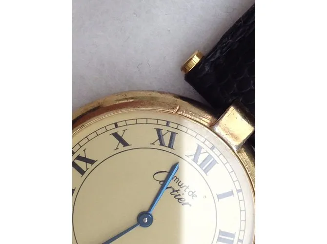 Cartier Relojes finos Dorado 