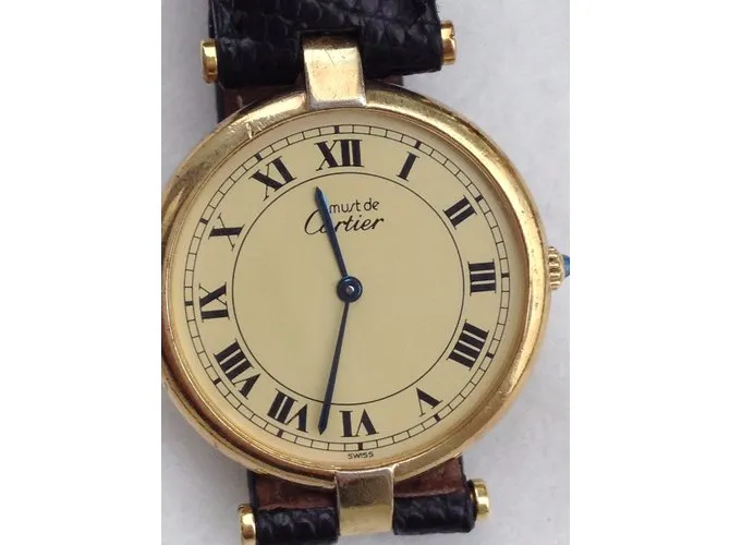 Cartier Relojes finos Dorado 