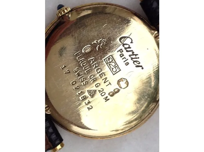 Cartier Relojes finos Dorado 