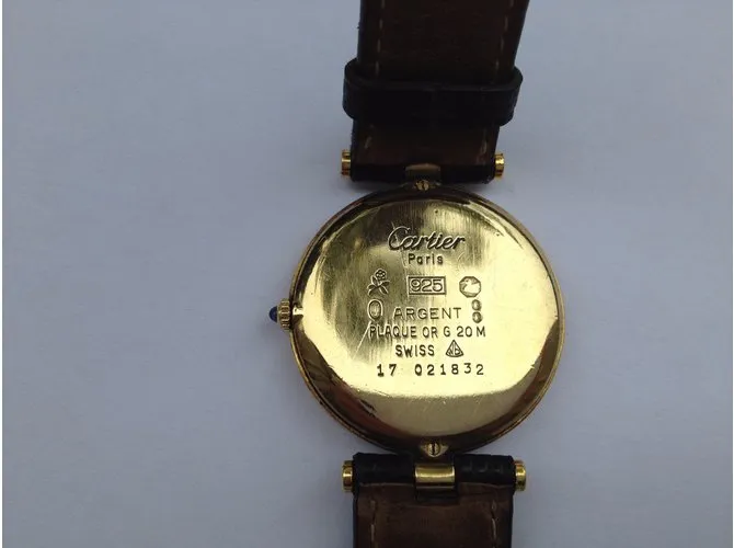 Cartier Relojes finos Dorado 