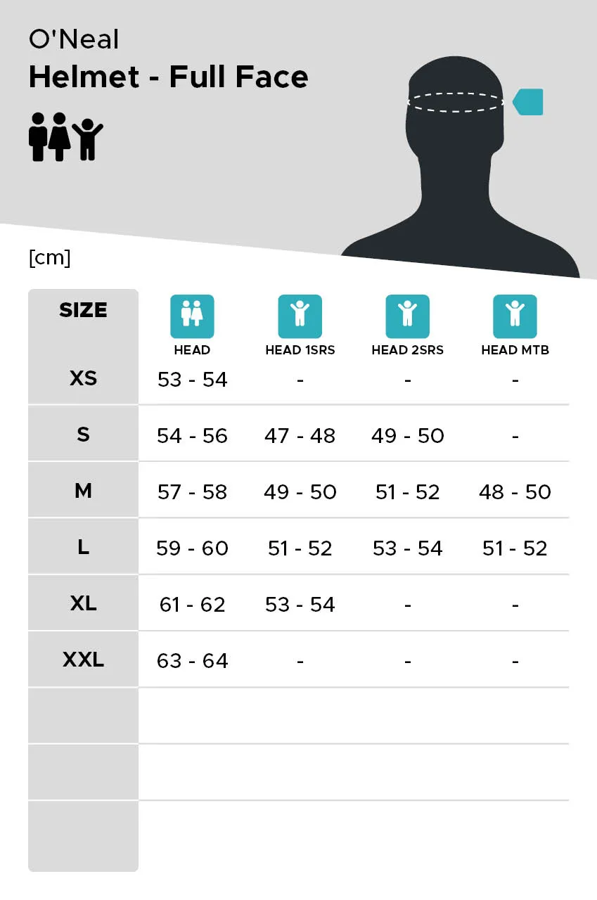 Casco de Cross O'Neal 3SRS Solid Negro 