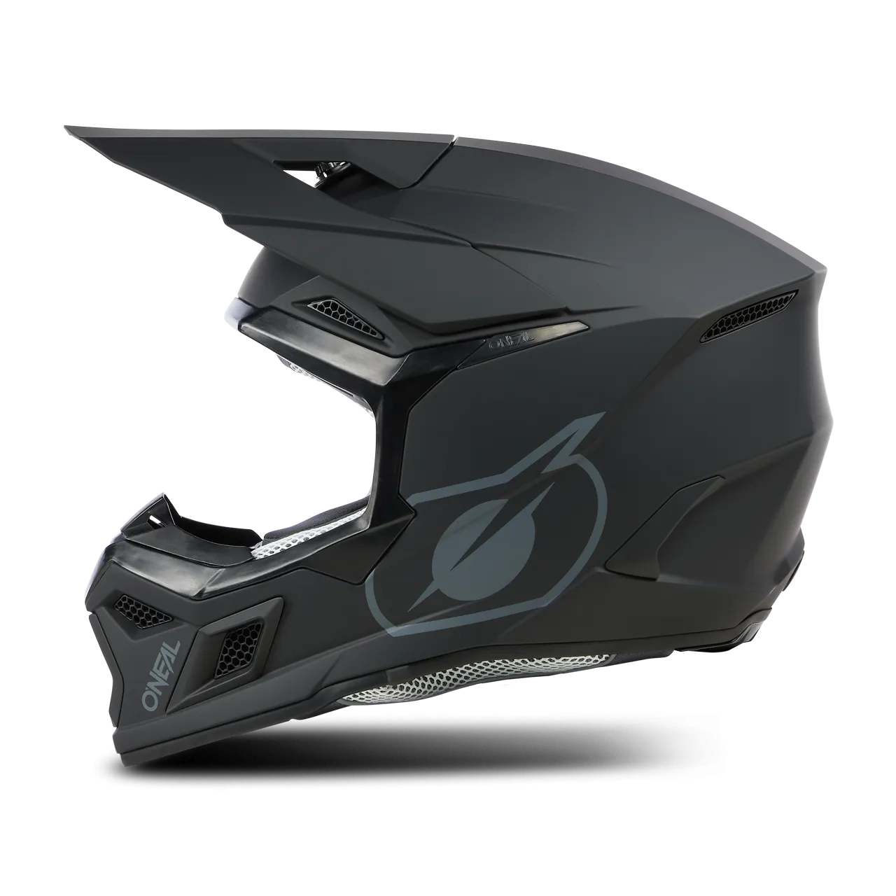 Casco de Cross O'Neal 3SRS Solid Negro 