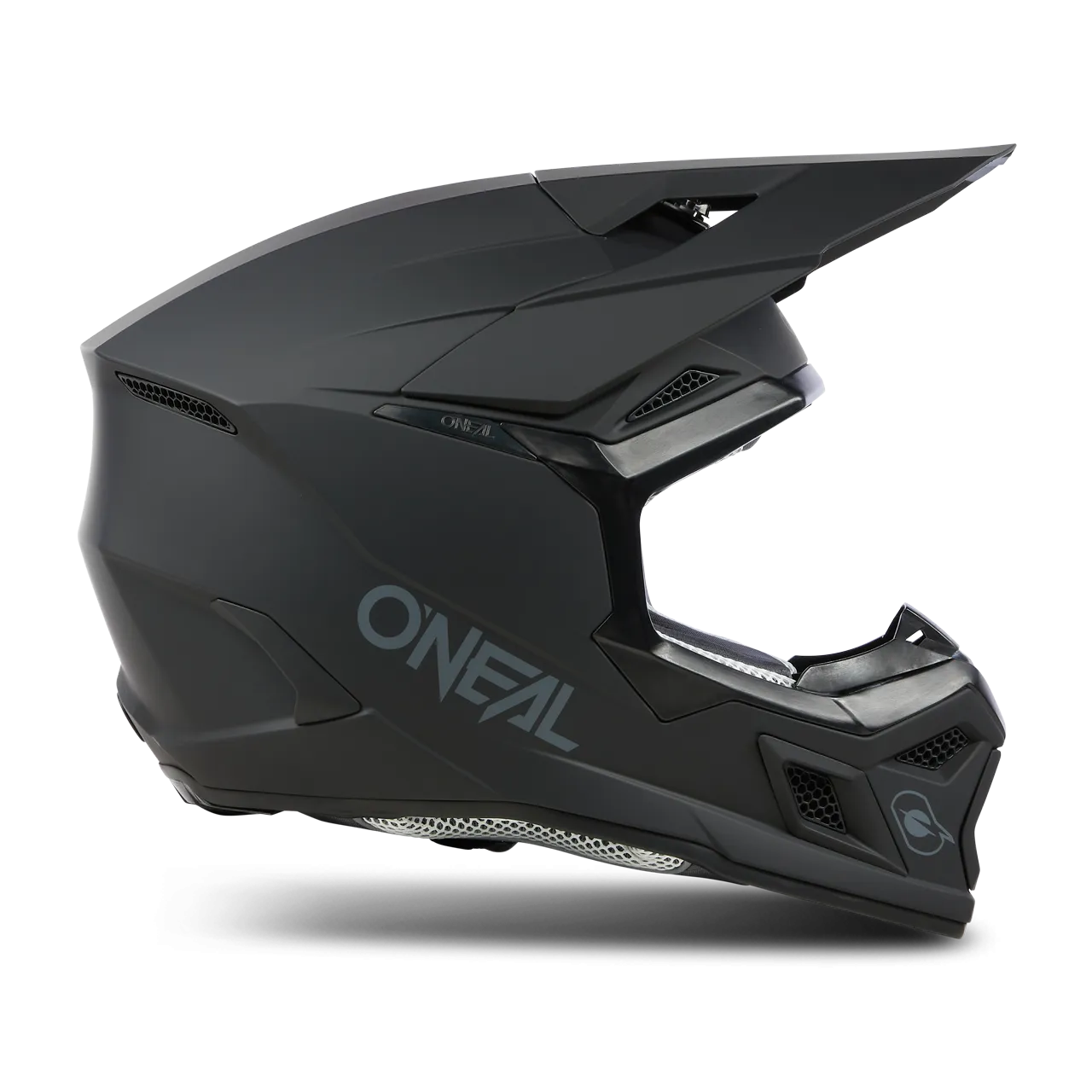 Casco de Cross O'Neal 3SRS Solid Negro 