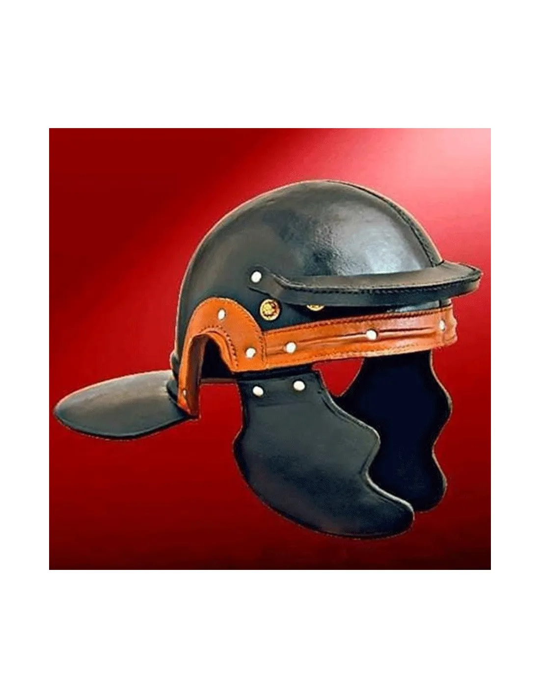 Casco en cuero de Soldado Romano