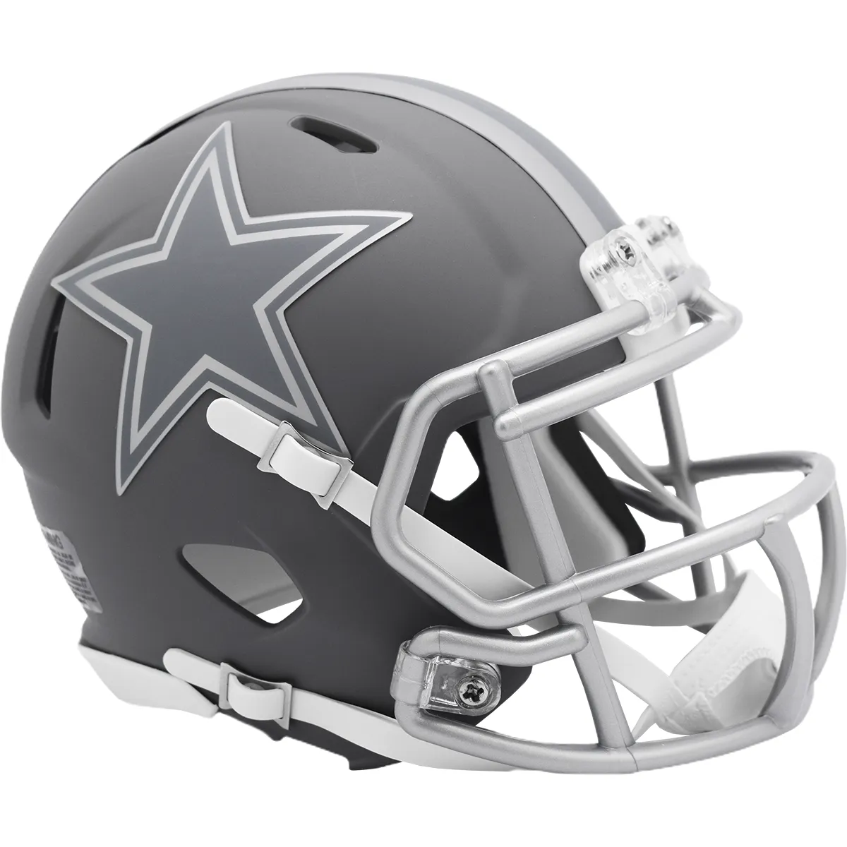 Casco Mini Speed Slate Pizarra Riddell Dallas Cowboys