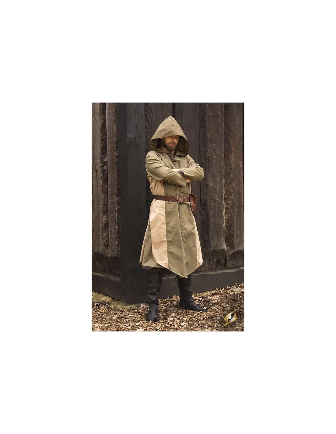 Chaleco Altair Bicolor en Beige desierto