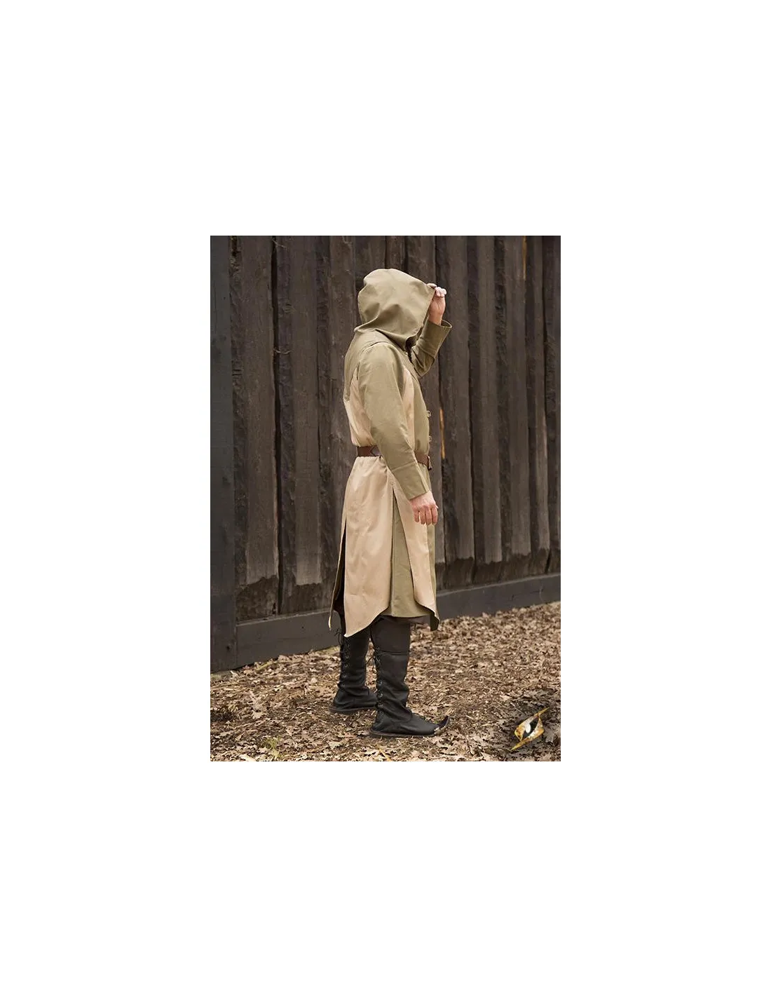 Chaleco Altair Bicolor en Beige desierto