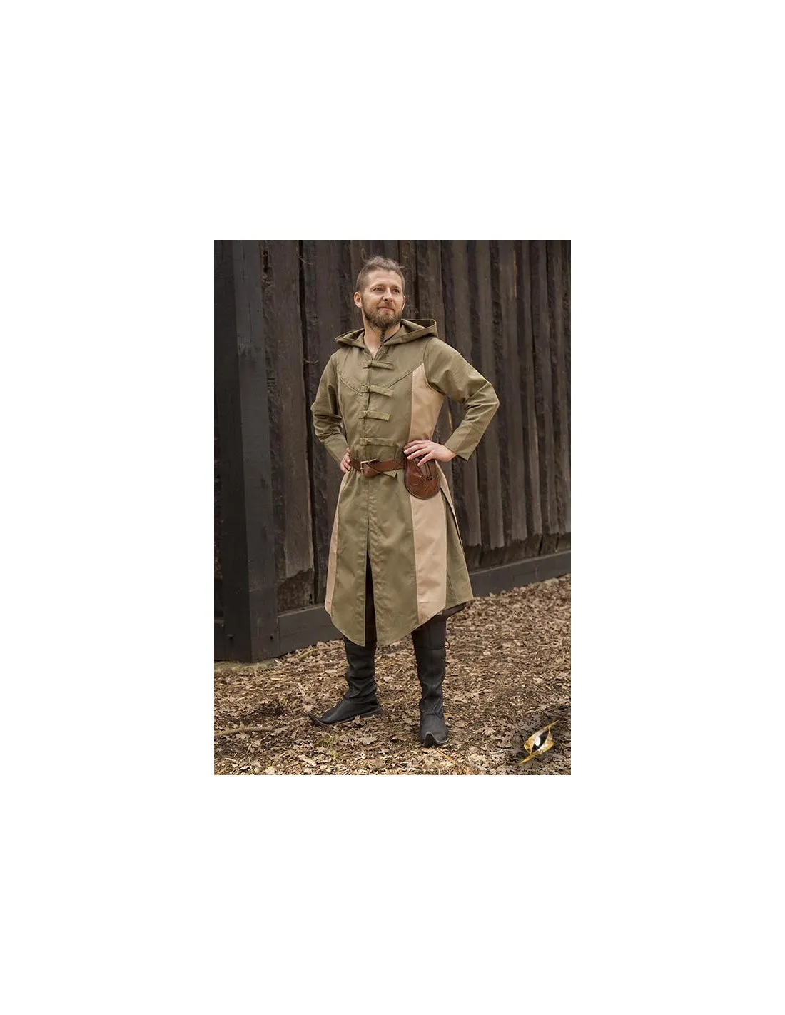 Chaleco Altair Bicolor en Beige desierto