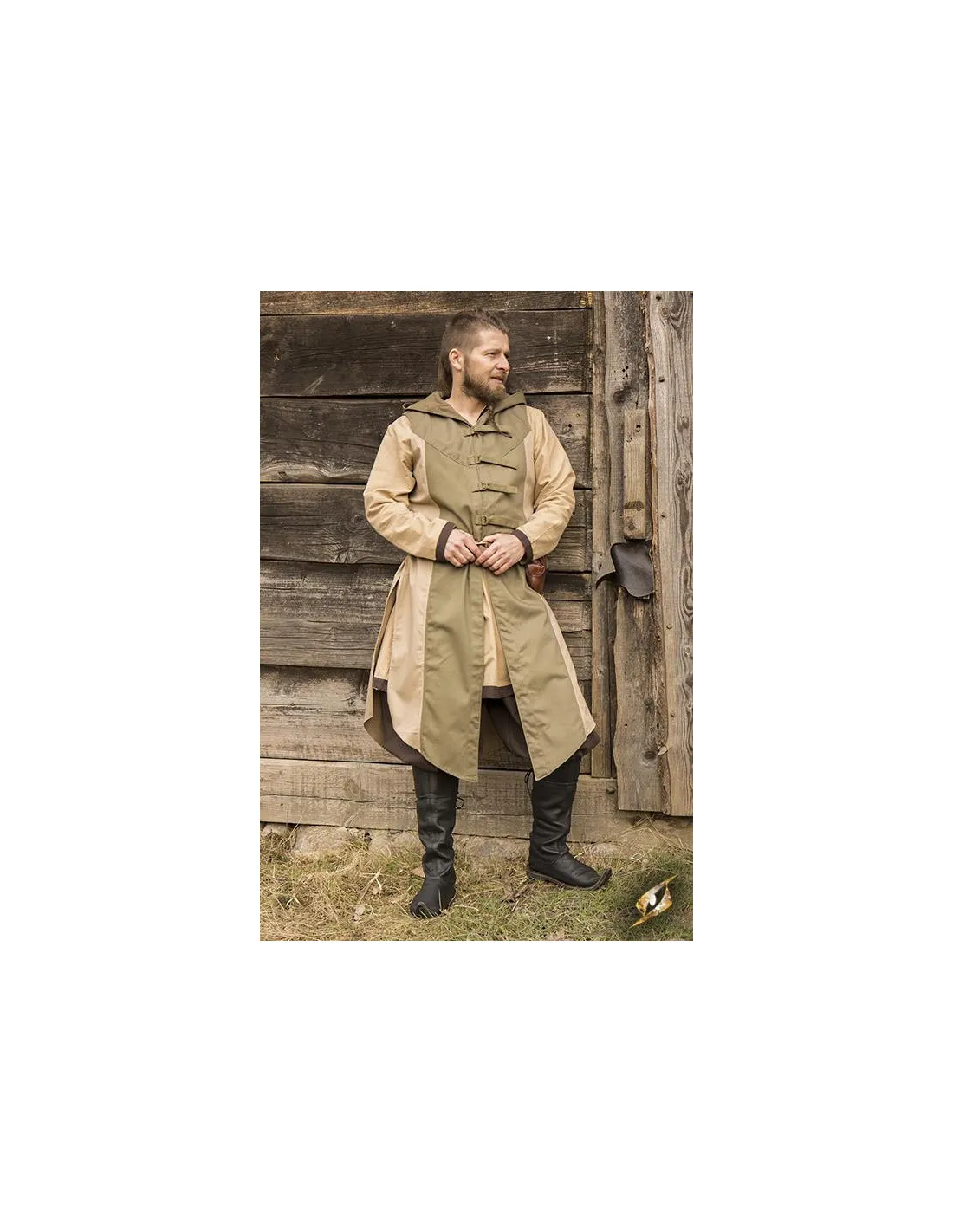Chaleco Altair Bicolor en Beige desierto