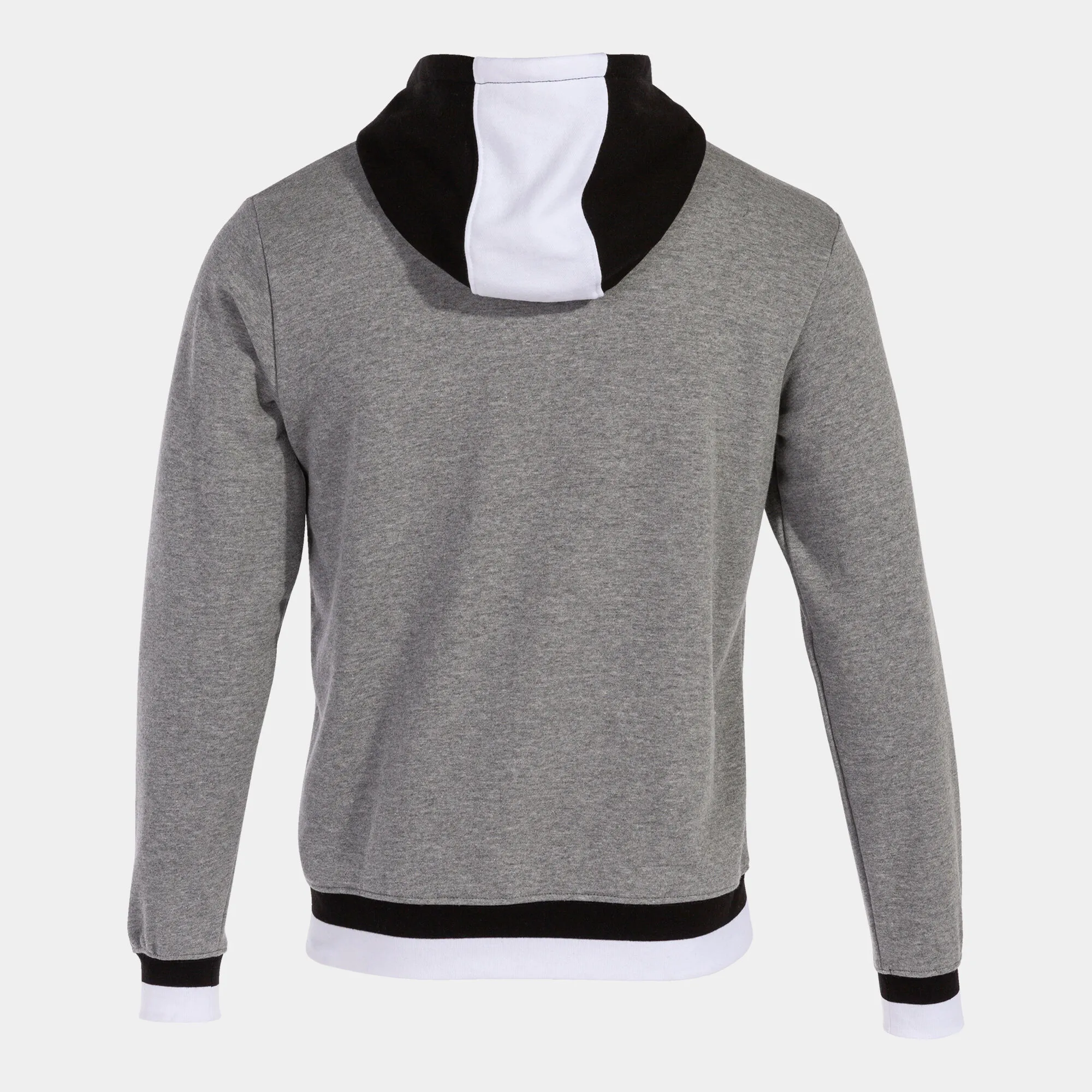Chaqueta con capucha hombre Confort II gris melange negro