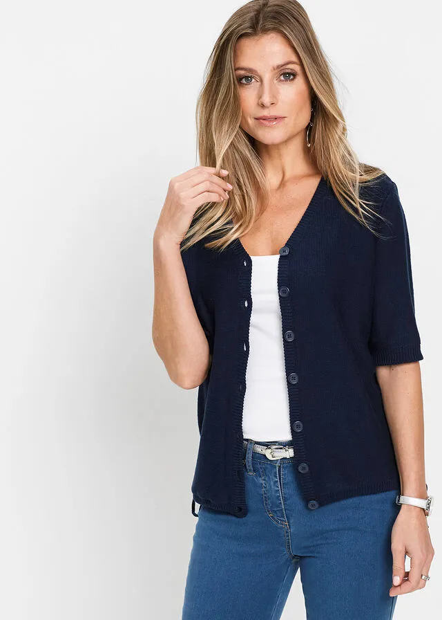Chaqueta de punto Blanco