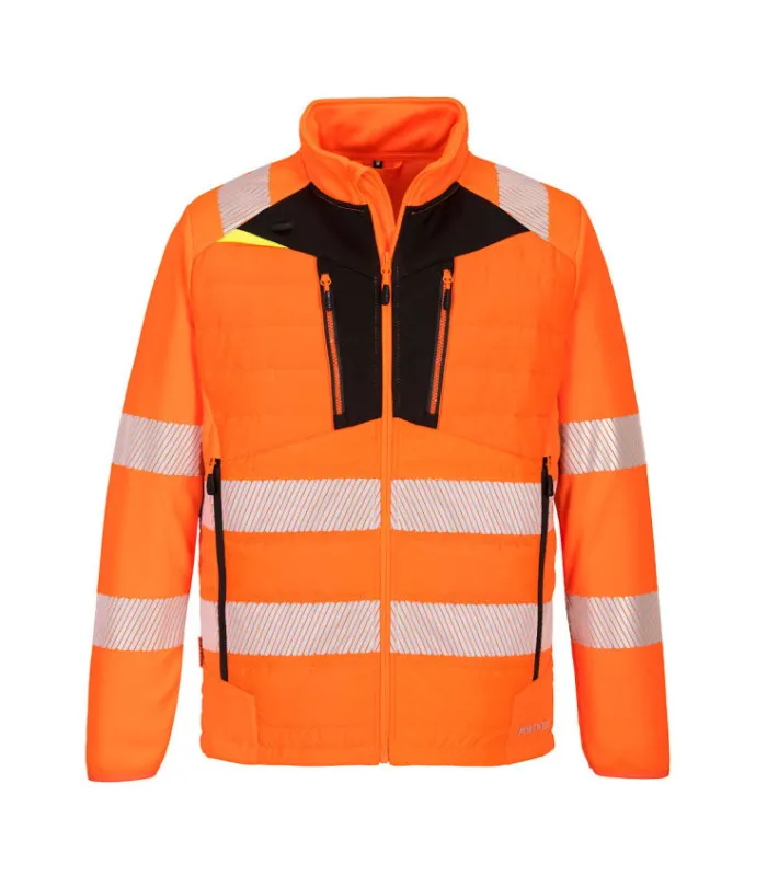 Chaqueta DX4 de A.V Hybrid Baffle de tejido Ripstop paneles acolchados de Insulatex  PORTWEST DX473