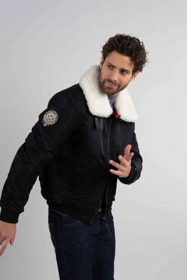 Chaqueta Hombre Patrouille De France Aircraft Phenix Black