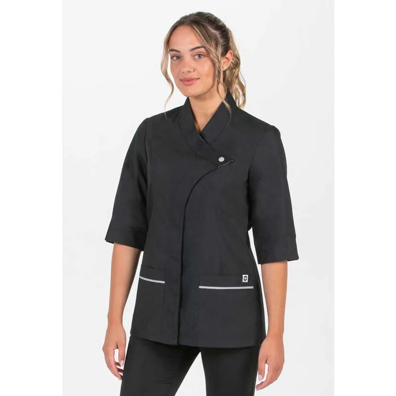 CHAQUETA MUJER MANGA 3/4 CRUCE NEGRA  DYNEKE