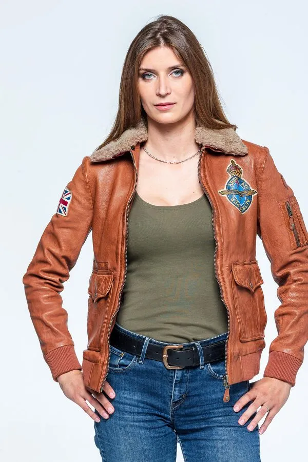 Chaqueta Mujeres Royal Air Force Blackbird Raf Havane