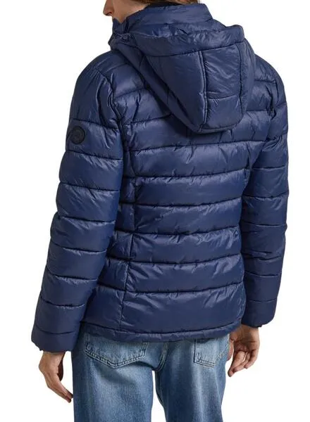 Chaqueta Pepe Jeans Maddie Short Azul para Mujer