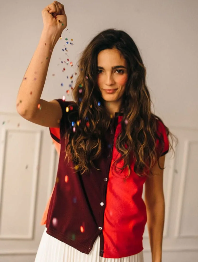 Chaqueta verano tricolor, “Arlequín”