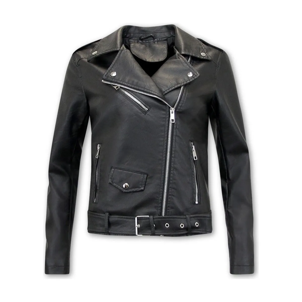 Chaquetas De Cuero De Mujer