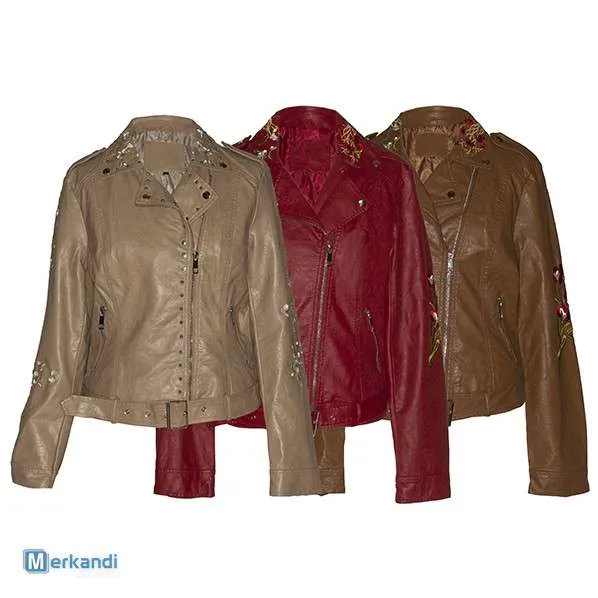 Chaquetas de Mujer Ref. 9630 Tallas: M, L, XL, XXL.Colores Surtidos.