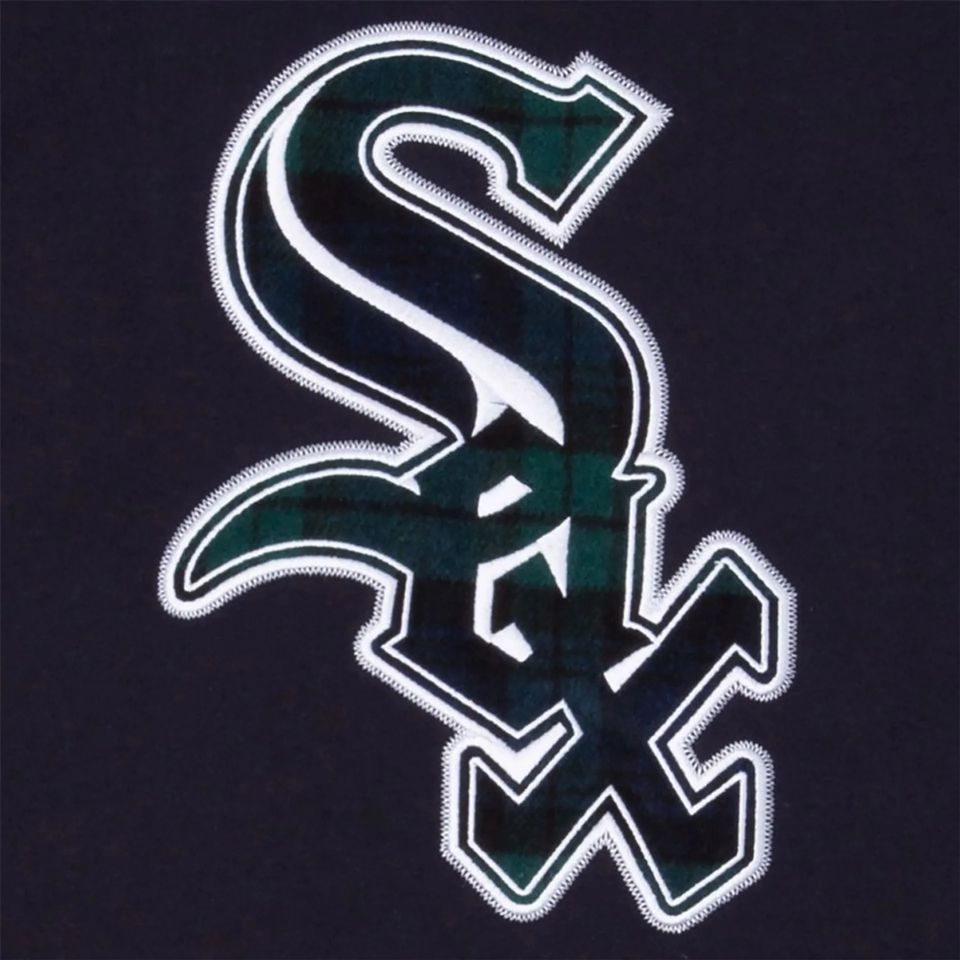 Chicago White Sox Camiseta Azul Marino Reloj Negro Tartán
