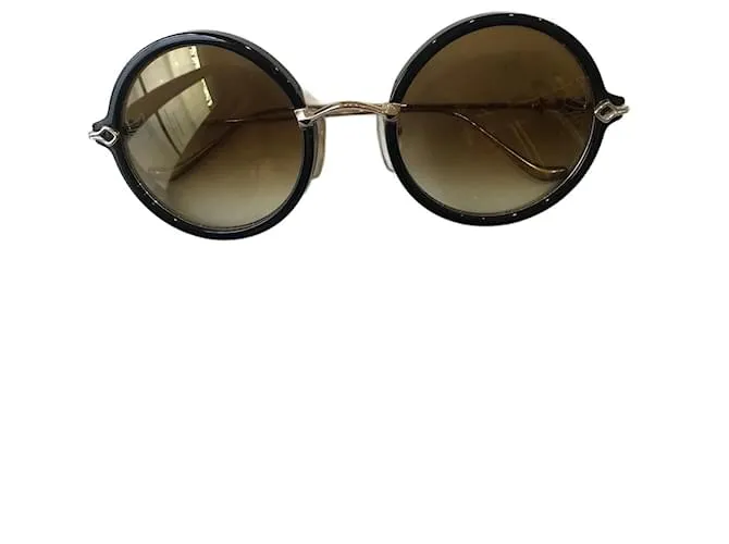 Chrome Hearts CORAZONES CROMADOS Gafas de sol T.  el plastico Negro 