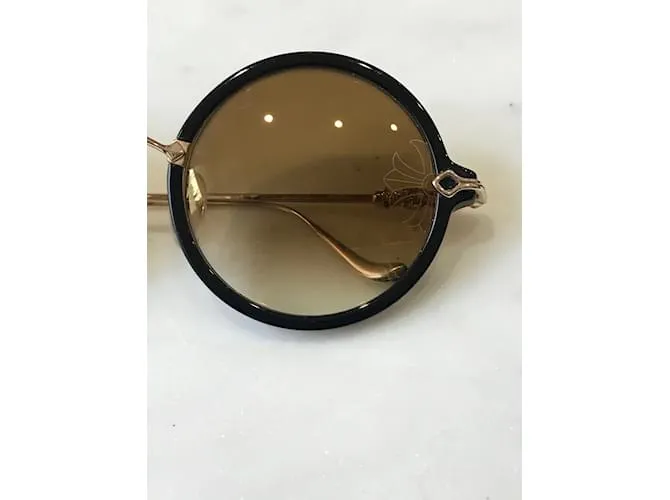 Chrome Hearts CORAZONES CROMADOS Gafas de sol T.  el plastico Negro 