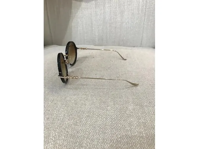 Chrome Hearts CORAZONES CROMADOS Gafas de sol T.  el plastico Negro 