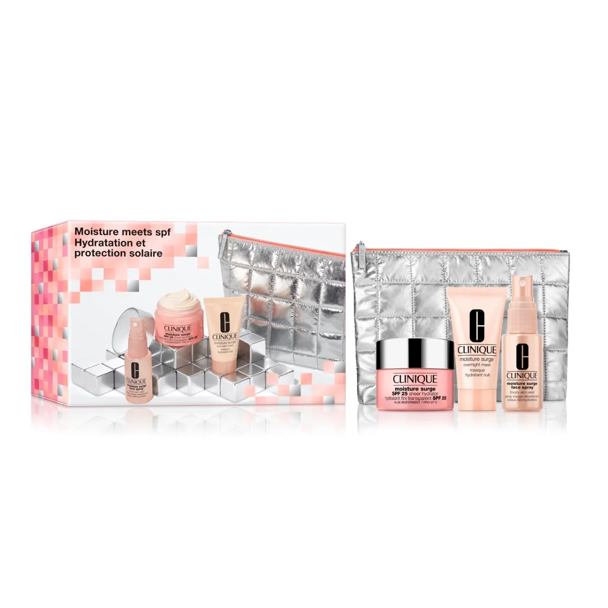 Clinique Set Hidratante y Protector Moisture Meets SPF