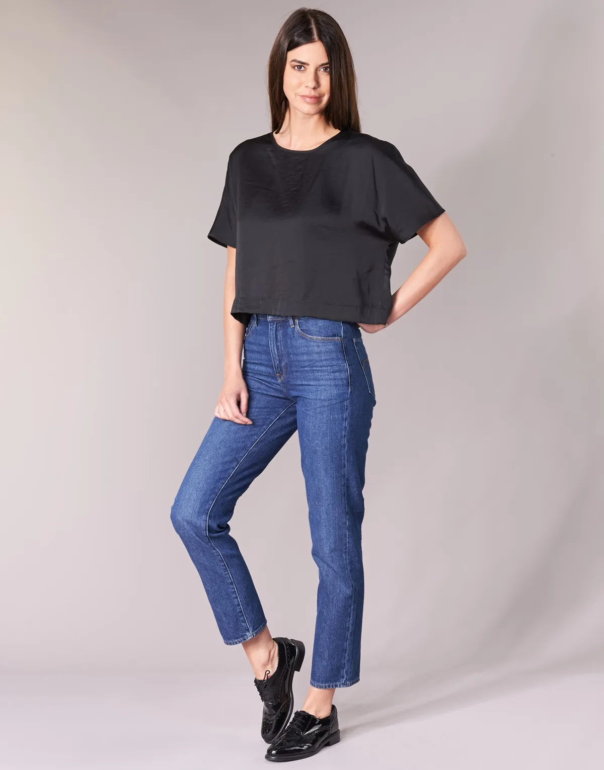 COLLYDE WOVEN TEE