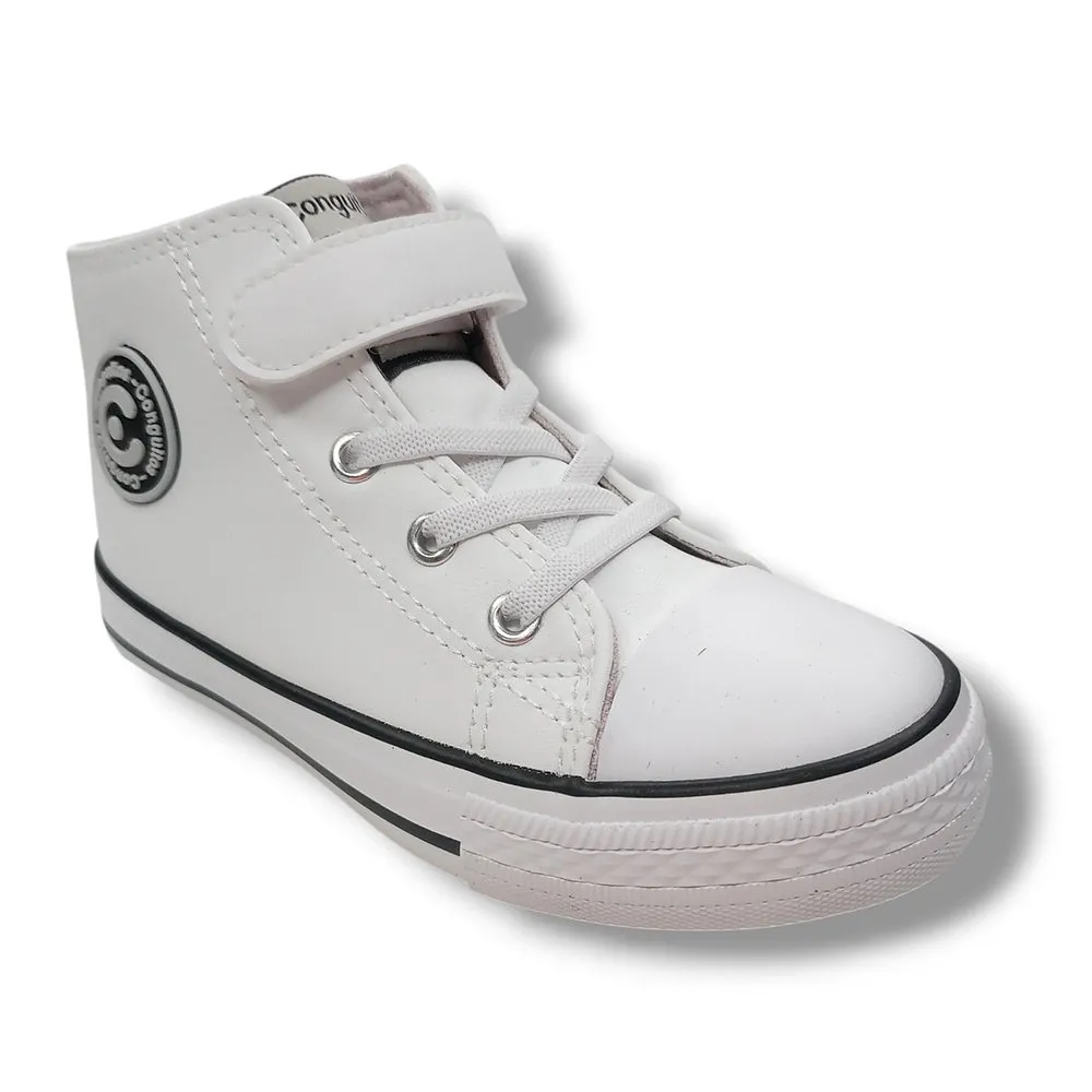 CONGUITOS BOTAS NIñO COSH283007WHIT BLANCO CORDONETS