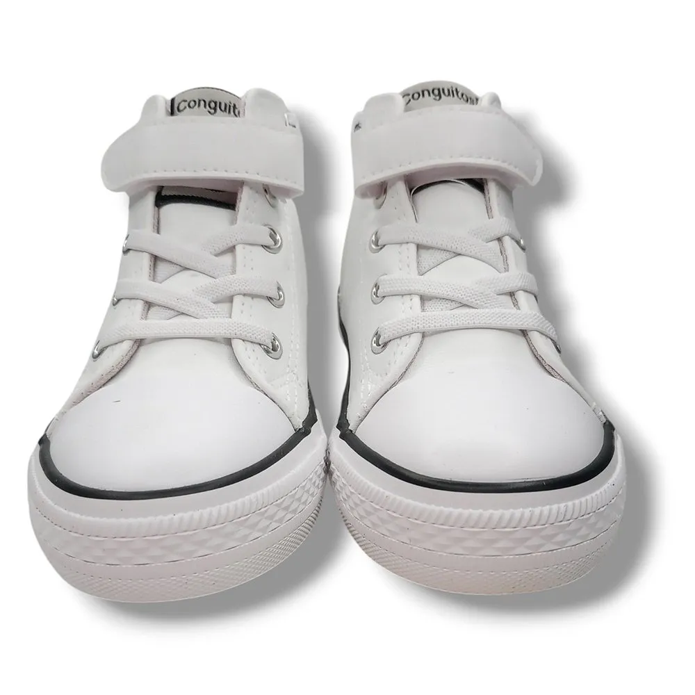 CONGUITOS BOTAS NIñO COSH283007WHIT BLANCO CORDONETS