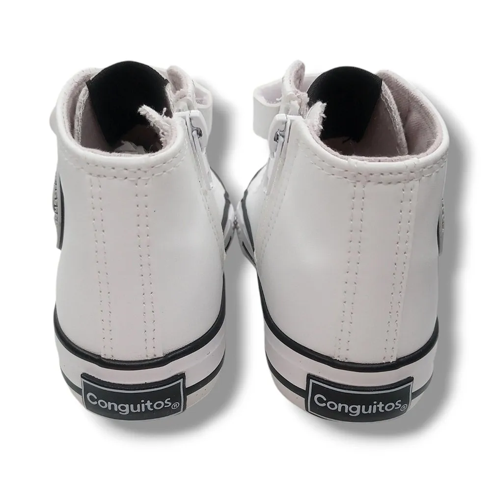 CONGUITOS BOTAS NIñO COSH283007WHIT BLANCO CORDONETS