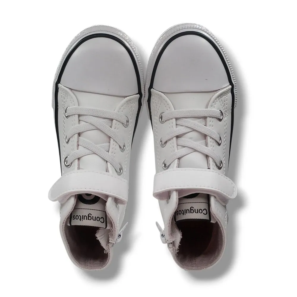 CONGUITOS BOTAS NIñO COSH283007WHIT BLANCO CORDONETS