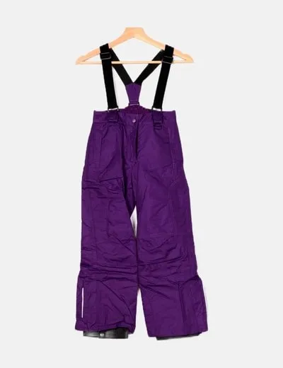 Crivit Pantalón morado técnico