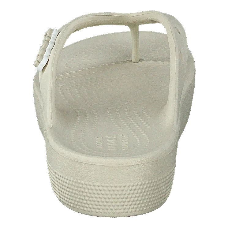 Crocs Classic Platform Flip W Bone
