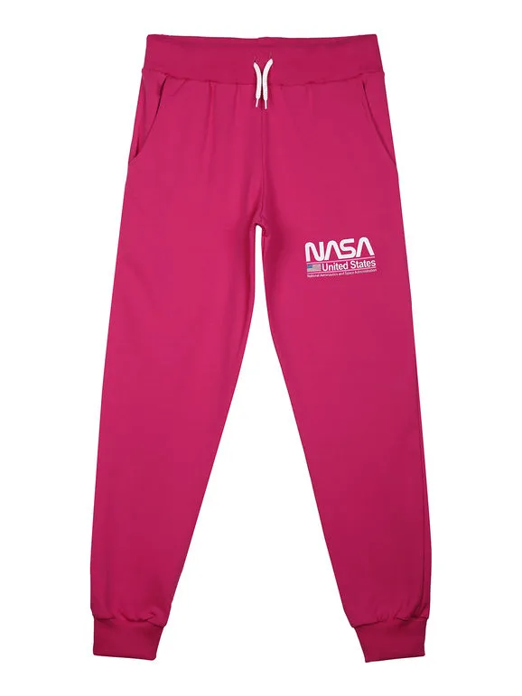Cuba10 Pantalón deportivo de niña con puños
