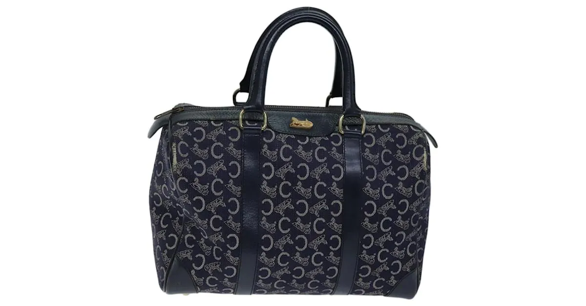 Céline Celine Macadam Azul marino 