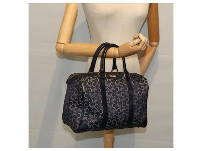 Céline Celine Macadam Azul marino 